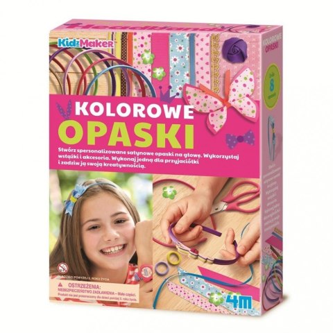 Zestaw kreatywny kolorowe opaski Zestaw kreatywny kolorowe opaski