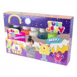 Zestaw tubi jelly 6 kolorów - potworki