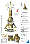 Puzzle 216 elementów 3d wieża eiffla