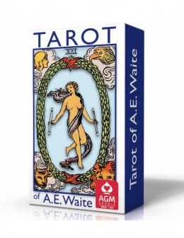 Karty tarot a e waite pocket tarot blue