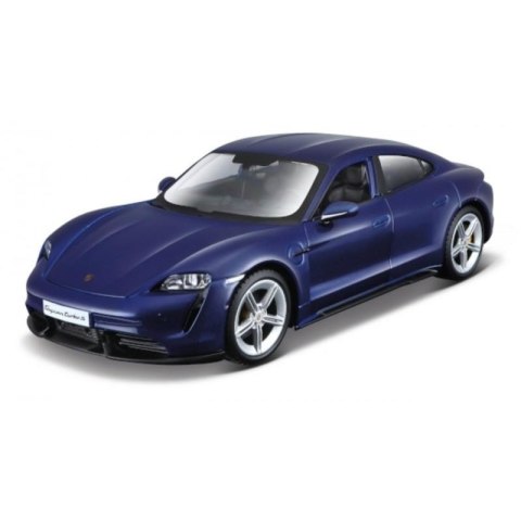 Model metalowy porsche taycan turbo s niebieski 1/24 Model metalowy porsche taycan turbo s niebieski 1/24