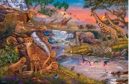 Puzzle 3000 elementów królestwo zwierząt