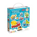 Puzzle progresywne - pojazdy na budowie