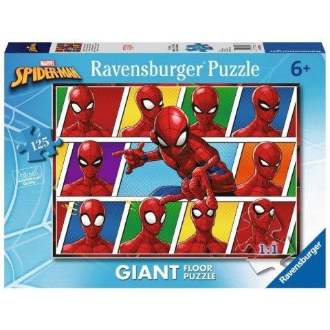 Puzzle 125 elementów gigant spiderman Puzzle 125 elementów gigant spiderman