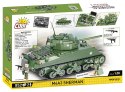 Klocki historical collection wwii m4a3 838 elementów