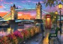 Puzzle 1000 elementów zachód słońca nad tower bridge