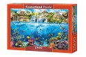 Puzzle 1500 elementów wyspa piratów - rafa koralowa