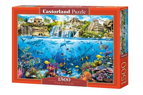 Puzzle 1500 elementów wyspa piratów - rafa koralowa Puzzle 1500 elementów wyspa piratów - rafa koralowa