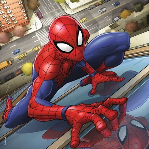 Puzzle 3x49 elementów spiderman Puzzle 3x49 elementów spiderman