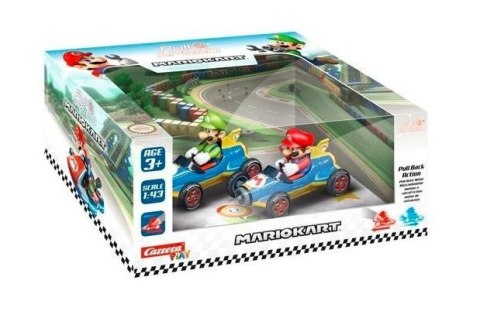 Zestaw pojazdów mario kart mach 8 twinpack pull back