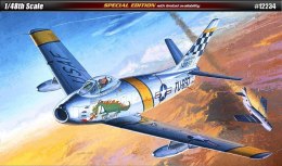 Model plastikowy u.s. air force f-86f the huff 1/48