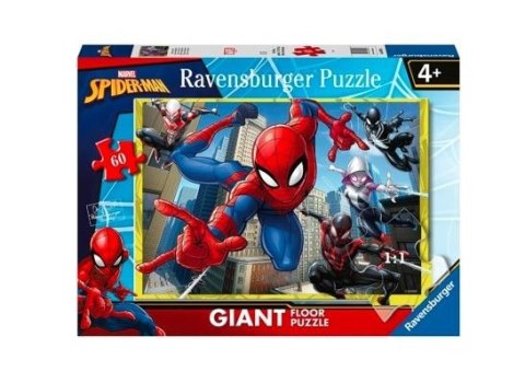 Puzzle 60 elementów giant spiderman Puzzle 60 elementów giant spiderman