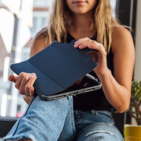 STM Dux Plus - Etui pancerne iPad 10.9" (2022) MIL-STD-810G z funkcją ładowania Apple Pencil (Midnight Blue) STM Dux Plus - Etui pancerne iPad 10.9" (2022) MIL-STD-810G z funkcją ładowania Apple Pencil (Midnight Blue)