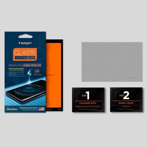 Spigen Glas.TR Nano Liquid - Szkło / folia w płynie (Przezroczysty) Spigen Glas.TR Nano Liquid - Szkło / folia w płynie (Przezroczysty)