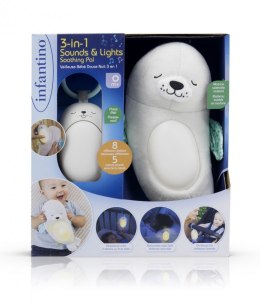 Lampka nocna infantino 3w1 - foka