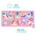 Puzzle 60 elementów ach jednorożce