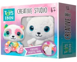Zestaw kreatywny creative studio panda maskotka do kolorowania