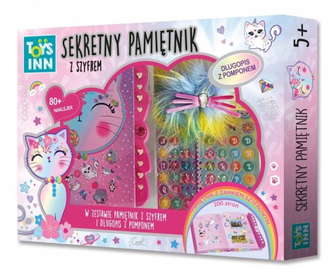 Pamiętnik z szyfrem kotek Pamiętnik z szyfrem kotek