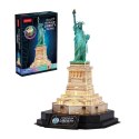 Puzzle 3d led statua wolności (wersja nocna)