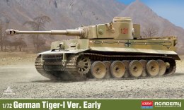 Model plastikowy czołg tiger 1 ver. early 1/72
