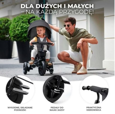 Rowerek trójkołowy aveo malachite grey Rowerek trójkołowy aveo malachite grey
