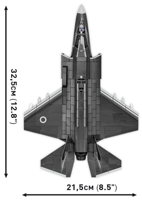 Klocki armed forces f-35b lightning ii 594 klocków Klocki armed forces f-35b lightning ii 594 klocków
