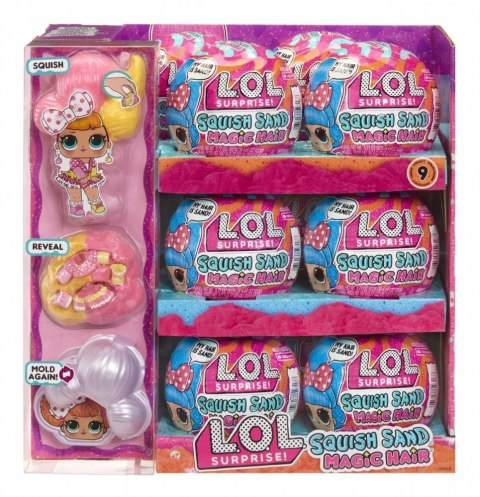 L.o.l. piasek kinetyczny tots display 12 sztuk