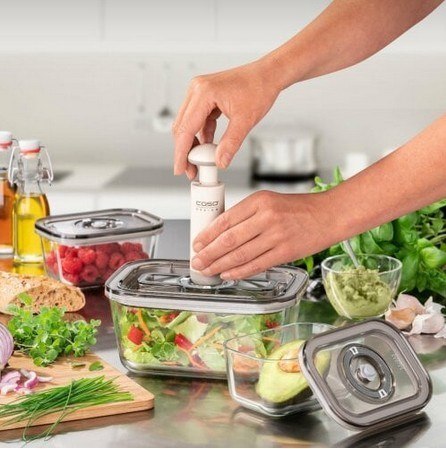 CASO ZESTAW POJEMNIKÓW PRÓZNIOWYCH VACUBOXX ECO-SE CASO ZESTAW POJEMNIKÓW PRÓZNIOWYCH VACUBOXX ECO-SE