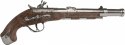 Metalowy pistolet pirata gonher