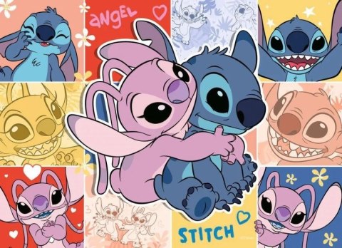 Puzzle 4x100 elementów disney stitch Puzzle 4x100 elementów disney stitch