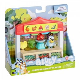 Zestaw figurek mini bluey sklep spożywczy
