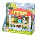 Zestaw figurek mini bluey sklep spożywczy