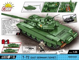 Klocki armed forces t-72 (east germany/soviet)