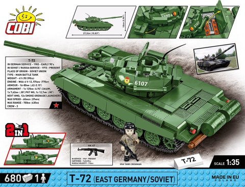 Klocki armed forces t-72 (east germany/soviet) Klocki armed forces t-72 (east germany/soviet)