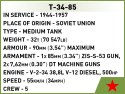 Klocki historical collection t-34-85