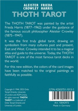 Karty tarot crowley tarot deluxe gb