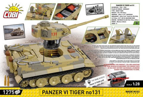 Klocki panzer vi tiger no131 Klocki panzer vi tiger no131