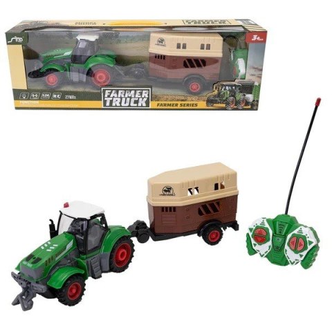 Traktor z przyczepą do przewożenia koni r/c Traktor z przyczepą do przewożenia koni r/c