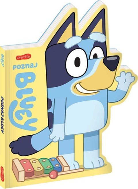 Książeczka poznaj bluey książeczki kartonowe Książeczka poznaj bluey książeczki kartonowe