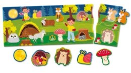 Układanka carotina baby puzzle panorama - las