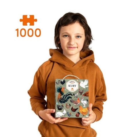 Puzzle puzzlove kury 1000 elementów Puzzle puzzlove kury 1000 elementów