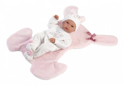 Lalka winylowa bobas 35 cm bimba z różową podusią Lalka winylowa bobas 35 cm bimba z różową podusią