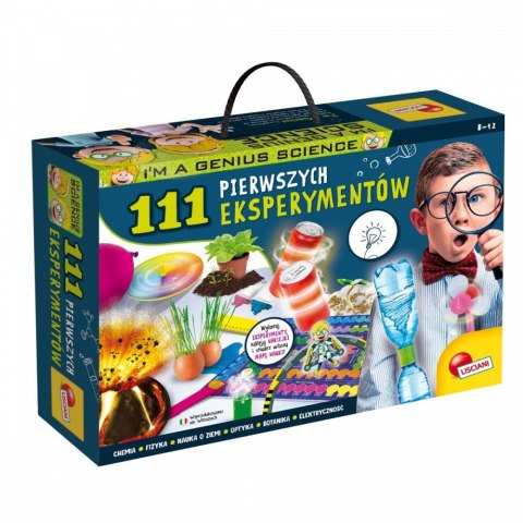 Zestaw naukowy im a genius - 111 pierwszych eksperymentów