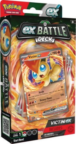 Karty battle deck victini ex