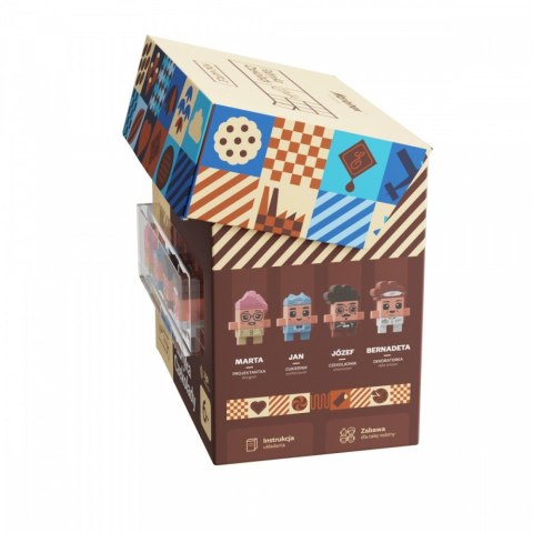 Klocki mini waffle - wadel fabryka czekolady 230 elementów Klocki mini waffle - wadel fabryka czekolady 230 elementów