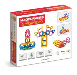 Klocki magnetyczne challenger 30 elementów