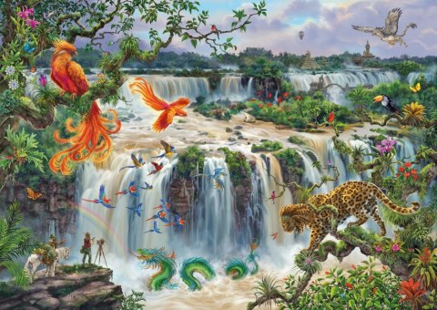 Puzzle 1000 elementów wodospad iguazu Puzzle 1000 elementów wodospad iguazu