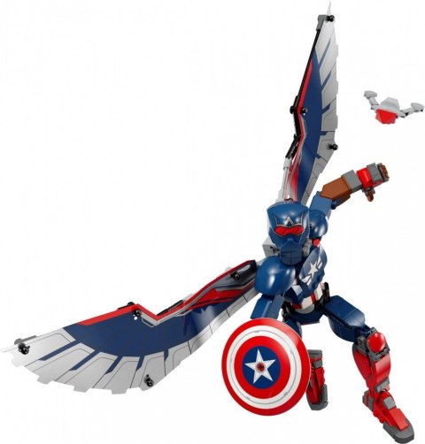 Klocki super heroes 76296 figurka nowego kapitana ameryki Klocki super heroes 76296 figurka nowego kapitana ameryki