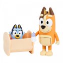 Zestaw figurek bluey 2-pak baby bluey i chilli