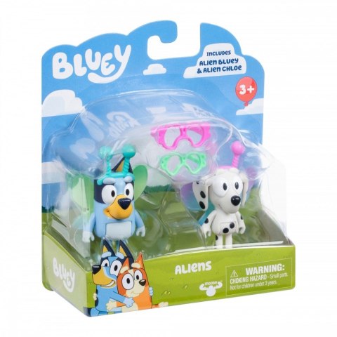 Zestaw figurek bluey 2-pak baby bluey i chloe Zestaw figurek bluey 2-pak baby bluey i chloe